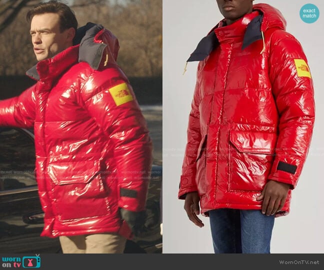 The North Face Brown Label Ripstop Parka worn by Maximus Wolfe (Thomas Doherty) on Gossip Girl