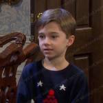 Thomas’s polar bear sweater on Days of our Lives