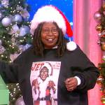 Whoopi’s Esther Rolle Christmas sweater on The View
