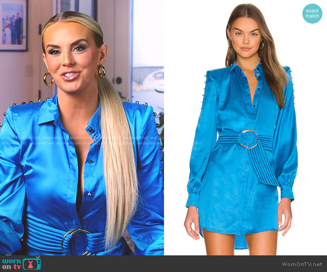 Zhivago Baby Jane Shirt Dress worn by Whitney Rose on The Real Housewives of Salt Lake City