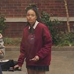 Zoya’s brown boots on Gossip Girl