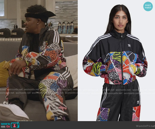 Adidas Richmsi Track Jacket worn by Tamia Cooper (Bre Z) on All American