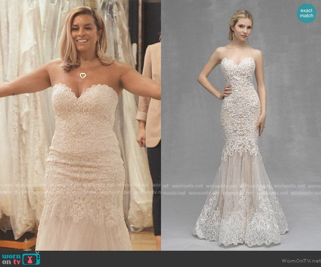Allure Bridals Style C526 worn by Robyn Dixon on The Real Housewives of Potomac