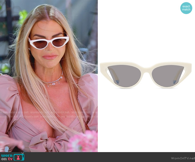 Fendi FE400091 Sunglasses worn by Alexia Echevarria (Alexia Echevarria) on The Real Housewives of Miami
