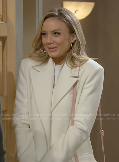 Abby’s white coat on The Young and the Restless