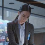 Agent Ross’s gray blazer on National Treasure: Edge of History