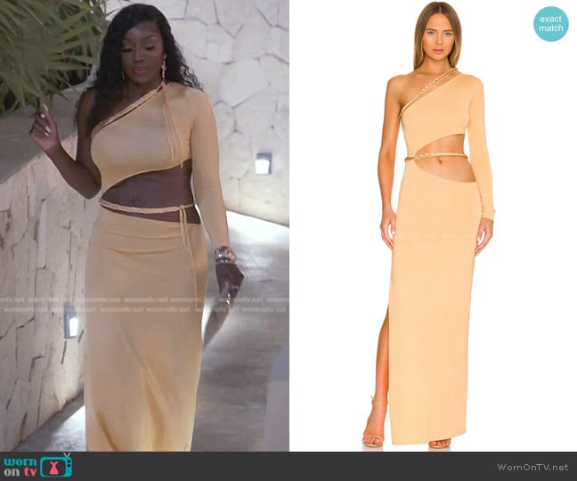 Atoir The Manroe Dress worn by Wendy Osefo on The Real Housewives of Potomac