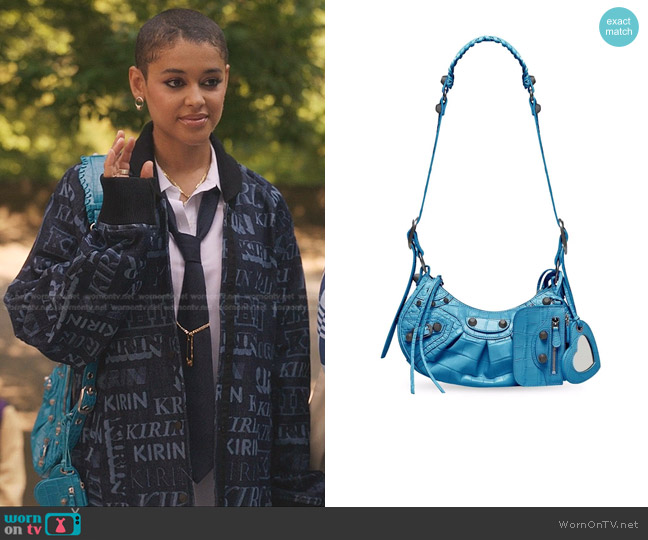 Balenciaga Le Cagole XS Shoulder Bag worn by Julien Calloway (Jordan Alexander) on Gossip Girl
