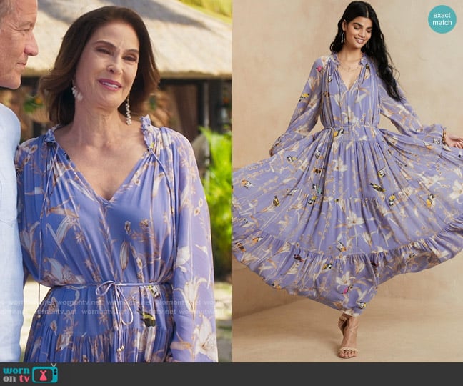Banana Republic Tiered Maxi Dress