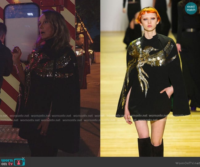Barbara Bui 2016 Collection worn by Sylvie (Philippine Leroy-Beaulieu) on Emily in Paris