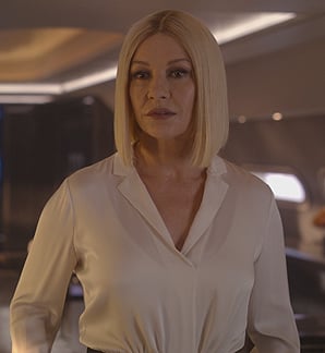 Billie’s white blouse on National Treasure: Edge of History