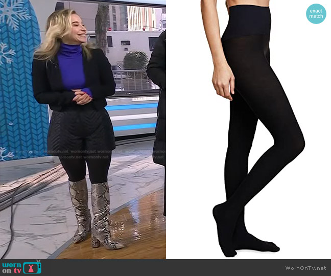 Commando Perfectly Opaque Matte Tights worn by Jenn Falik on Today