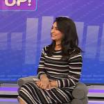 Holly Palmieri’s striped dress on Today