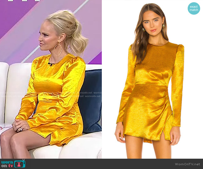 House of Harlow 1960 x REVOLVE Krisha Mini Dress worn by Kristin Chenoweth on Today