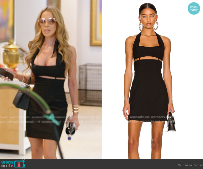 Jacquemus La Robe Limao worn by Lisa Hochstein (Lisa Hochstein) on The Real Housewives of Miami