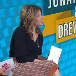 Jenna’s orange knit skirt on Today