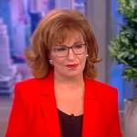 Joy’s red blazer on The View
