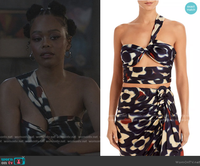 Just BEE Queen Harlow Top worn by Alicia (Pauline Dyer) on All American