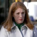 Karen Travers’s grey coat on Good Morning America