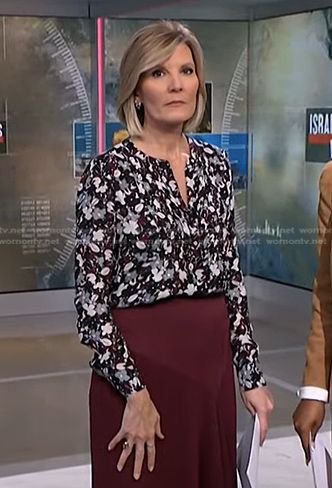 Kate’s floral blouse on NBC News Daily