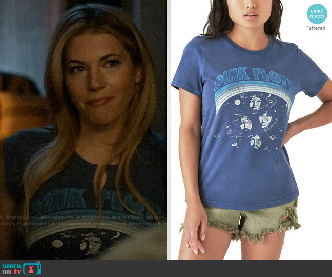 Lucky Brand Pink Floyd Classic Crewneck Graphic Tee worn by Jenny Hoyt (Katheryn Winnick) on Big Sky