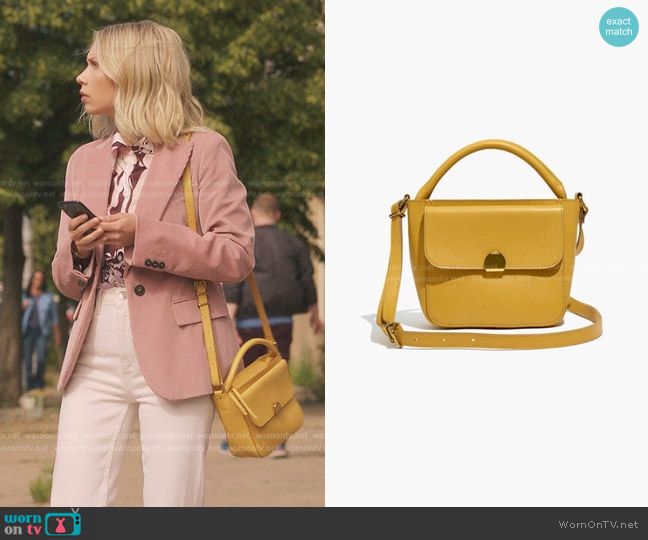Madewell The Mini Abroad Crossbody Bag worn by Kate Keller (Tavi Gevinson) on Gossip Girl