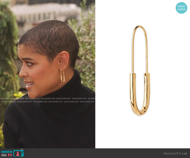 Mark Cross Frame Crossbody Bag in Lemon worn by Julien Calloway (Jordan Alexander) on Gossip Girl