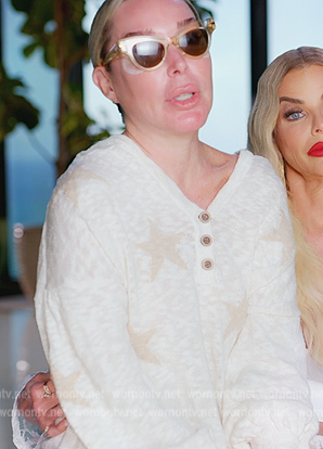 Marysol’s star knit cardigan on The Real Housewives of Miami