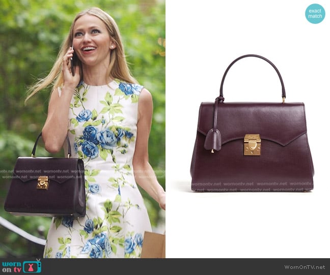 Mark Cross Madeline 30 Bag worn by Jessica Bradley (Johanna Braddy) on Gossip Girl