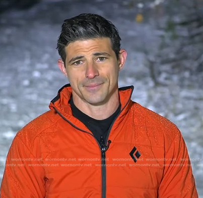 Matt Gutman’s orange jacket on Good Morning America