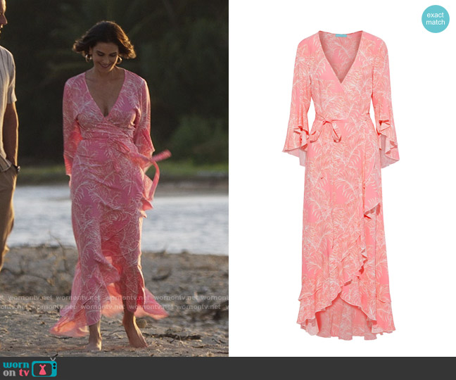 Melissa Odabash Cheryl Dress worn by Dolly (Teri Hatcher) on Fantasy Island