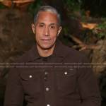 Miguel Almaguer’s brown jacket on Today