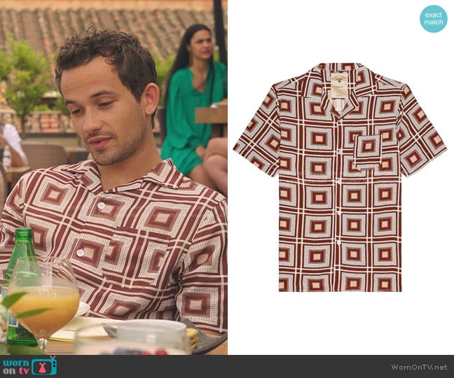 OAS Viscose Shirts worn by Otto Bergmann (Eli Brown) on Gossip Girl