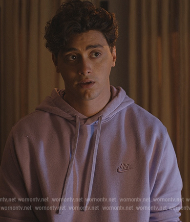 Oren’s purple hoodie on National Treasure: Edge of History