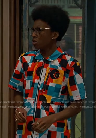 Noah’s printed shirt on Bunkd