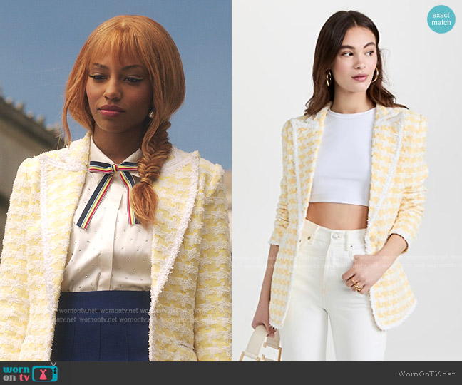 Retrofete Dillion Blazer worn by Monet de Haan (Savannah Lee Smith) on Gossip Girl