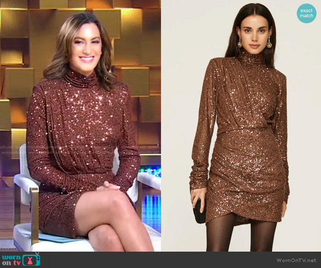 Ronny Kobo Jane Dress worn by Elizabeth Wagmeister on Good Morning America