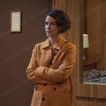 Sarah’s orange coat on Days of our Lives