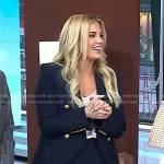 Shea McGee’s navy double breasted blazer on Today