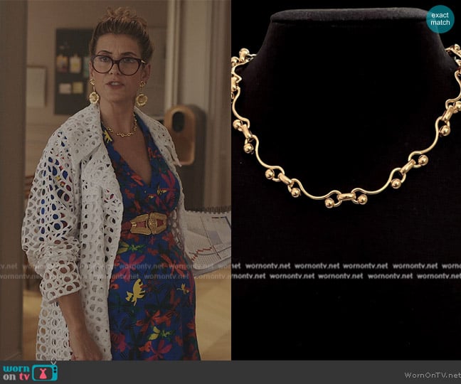 Studio Diane Paris Lidonie Necklace worn by Madeline Wheeler (Kate Walsh) on Emily in Paris