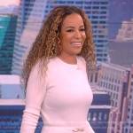 Sunny’s white belted dress on The View