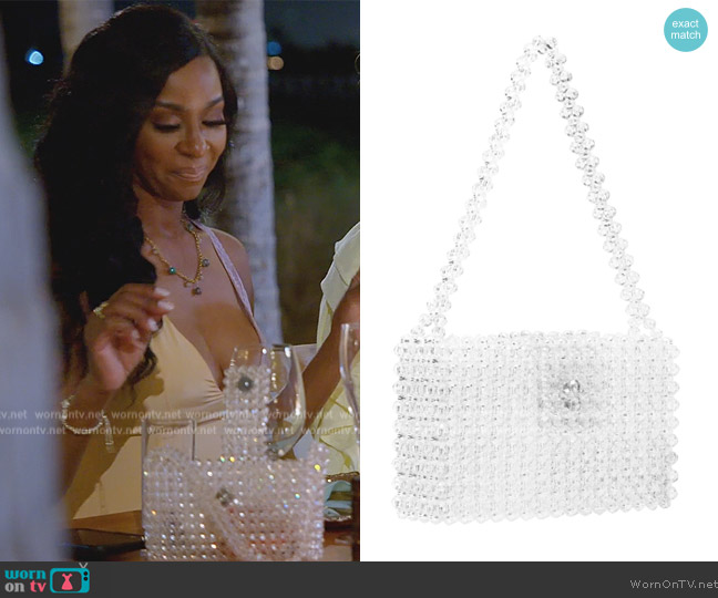 Susanna Chow NYC Eren Bag worn by Guerdy Abraira (Guerdy Abraira) on The Real Housewives of Miami