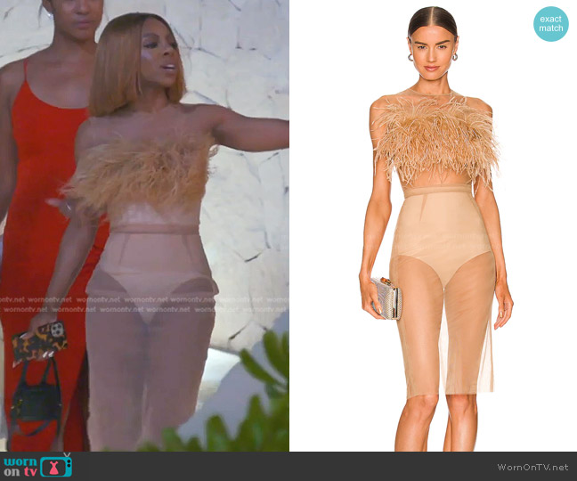 The Bar Marcel Top worn by Candiace Dillard Bassett on The Real Housewives of Potomac