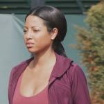 Thea’s burgundy track jacket on All American