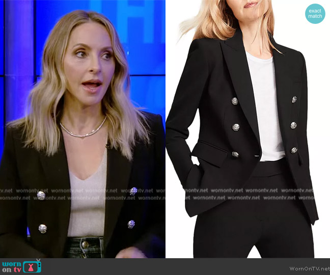 Veronica Beard Miller Dickey Jacket worn by Gabby Bernstein on Live with Kelly and Mark