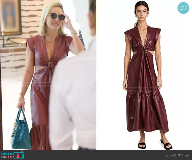 A.L.C. Alexandria Dress worn by Nicole Martin (Nicole Martin) on The Real Housewives of Miami