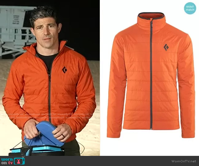 Black Diamond First Light Insulated Jacket worn by Matt Gutman on Good Morning America