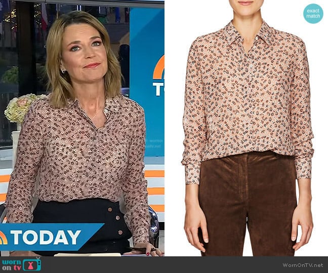 Altuzarra Chika Blouse worn by Savannah Guthrie on Today