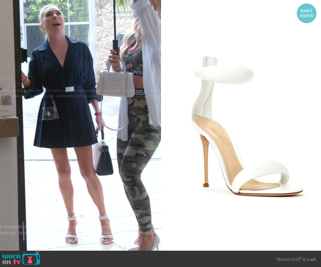 Gianvito Rossi Bijoux Heels worn by Marysol Patton (Marysol Patton) on The Real Housewives of Miami