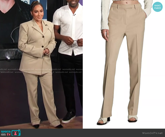 LVIR Straight Leg Pants worn by Adrienne Houghton on E! News